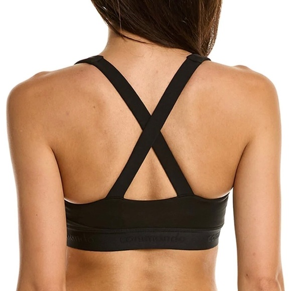 NWT COMMANDO Breathe Strappy Criss Cross Bralette Black Sz L - Picture 2 of 5
